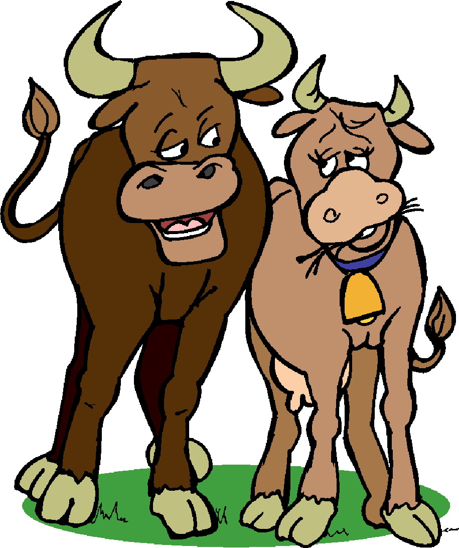 cow eating clipart - photo #41